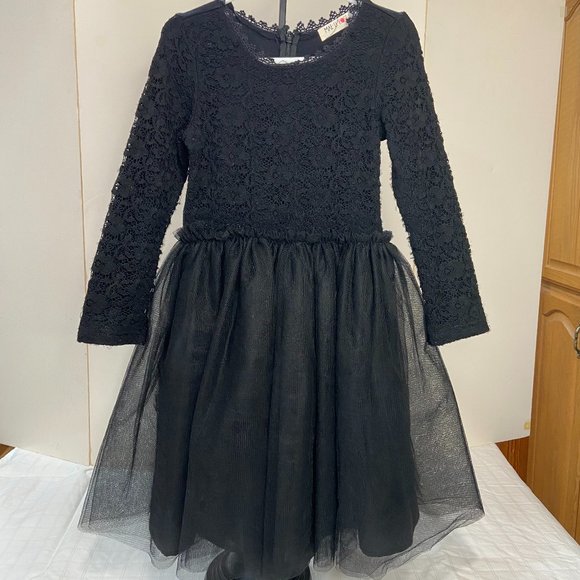 Mae Li Rose Black Toddler Dress size 4T - Picture 2 of 7